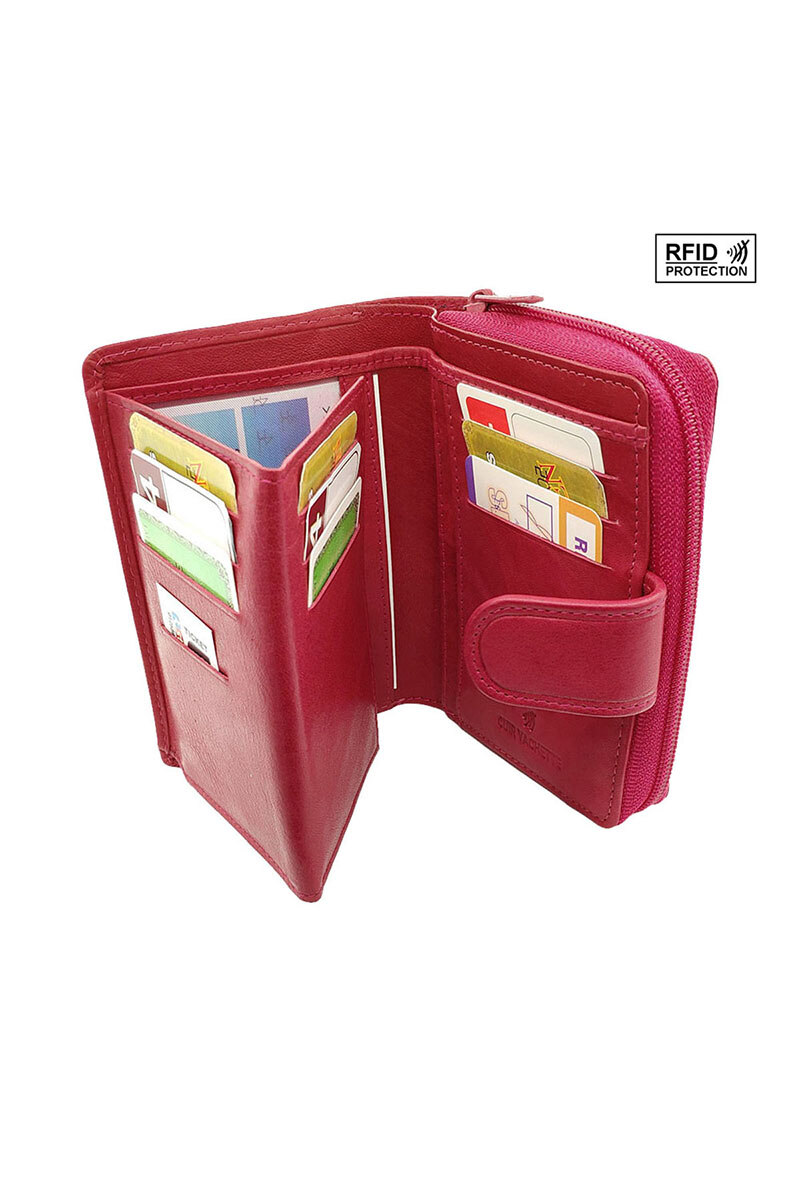 Grossiste Maromax - Porte-monnaie rfid junior cuir