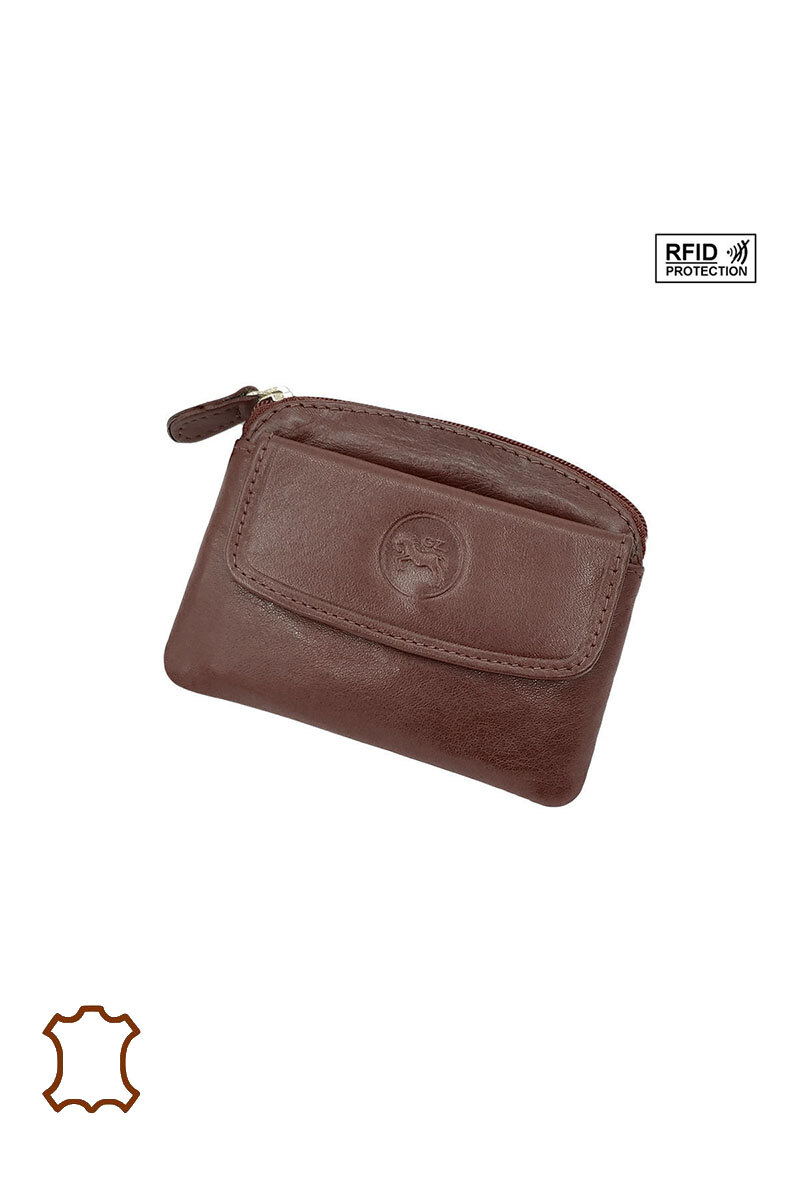 Grossiste Maromax - PETIT PORTE-MONNAIE RFID CUIR