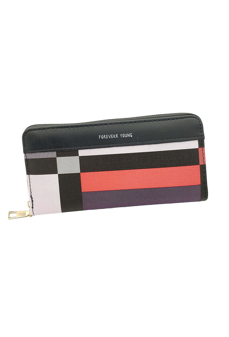 Wholesaler Maromax - Plaid zip coin purse