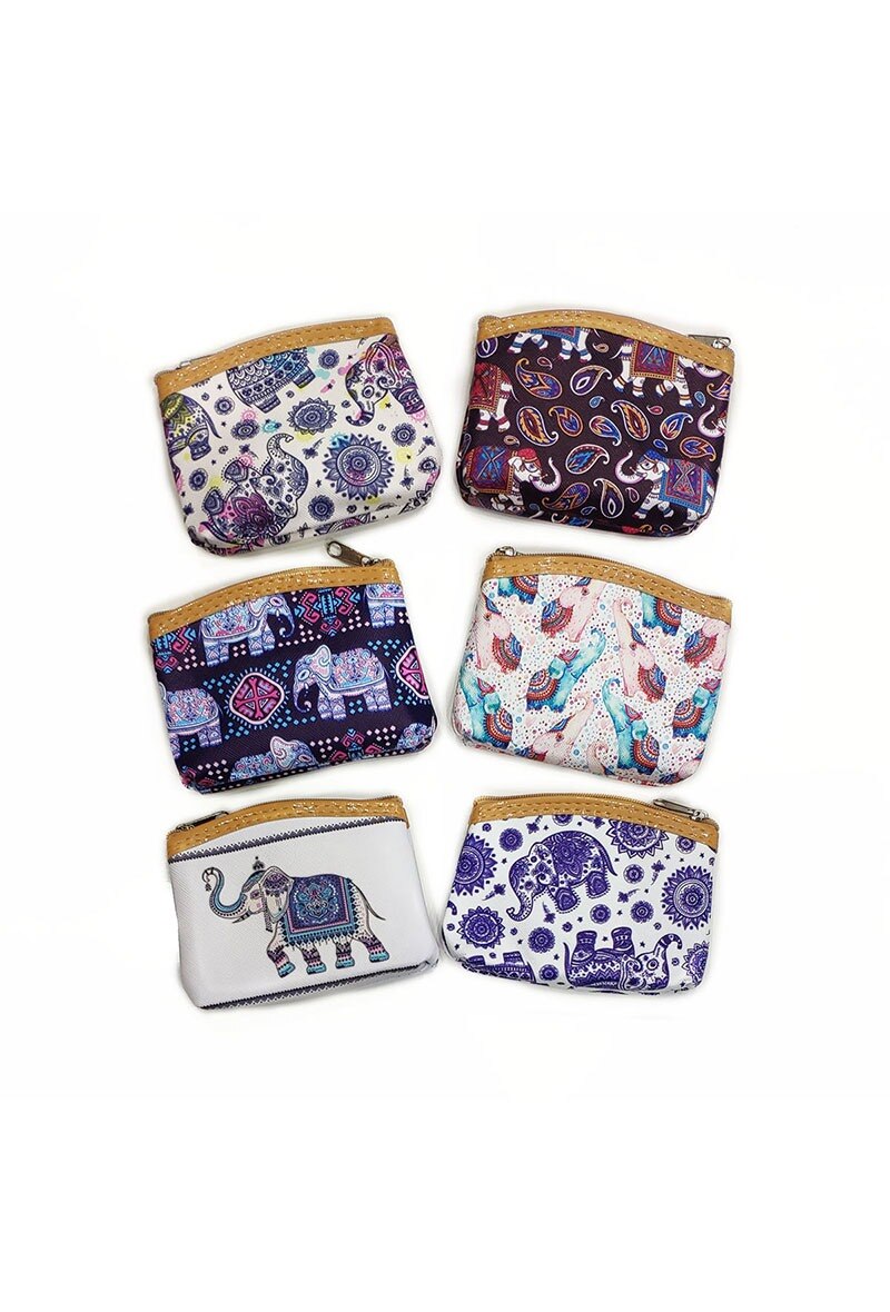 Wholesaler Maromax - Small elephant zip coin purse