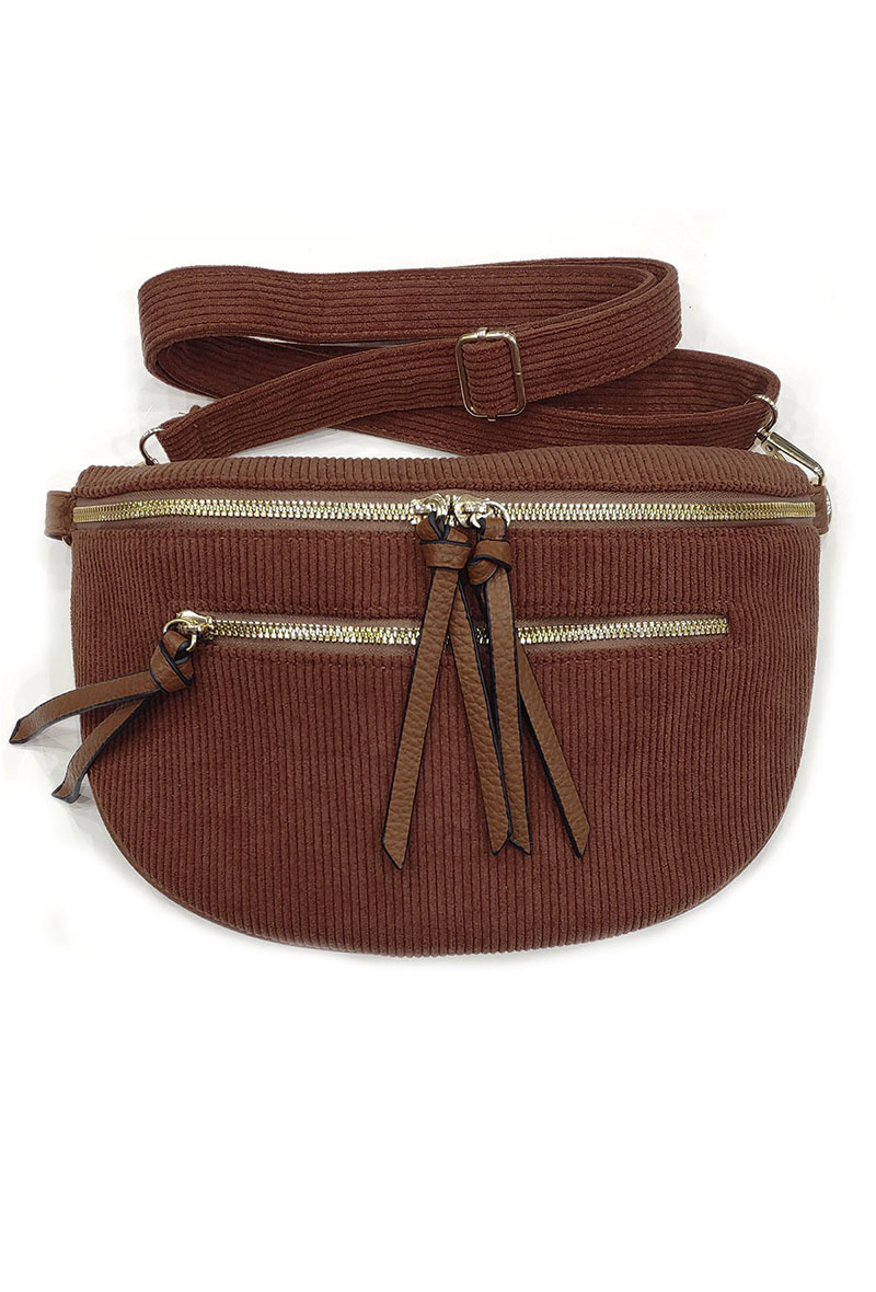 Wholesaler Maromax - Large corduroy fanny pack