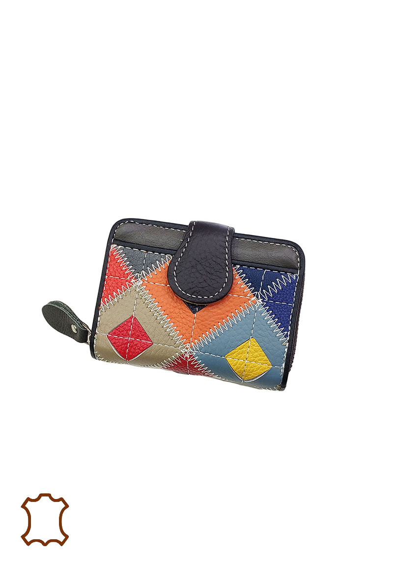 Wholesaler Maromax - Patchwork leather purse