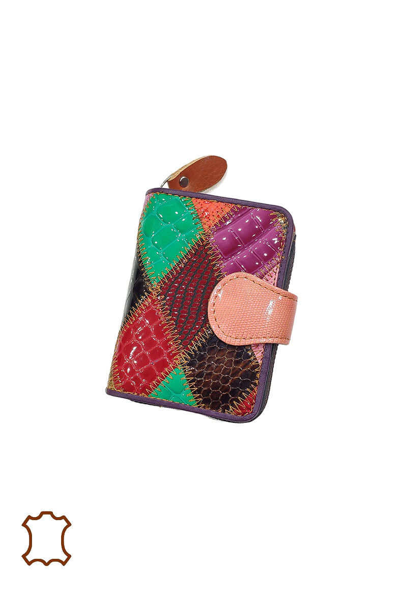 Wholesaler Maromax - Patchwork leather purse