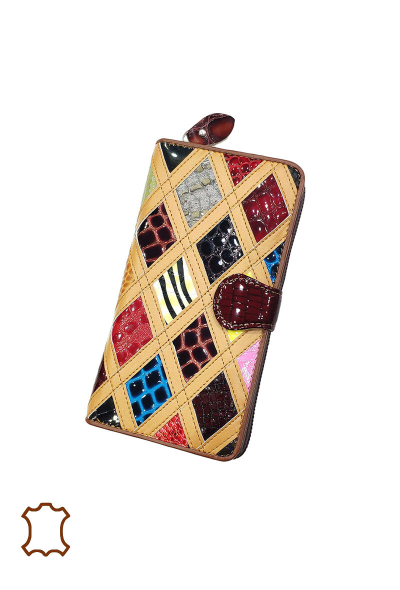Wholesaler Maromax - Patchwork leather purse