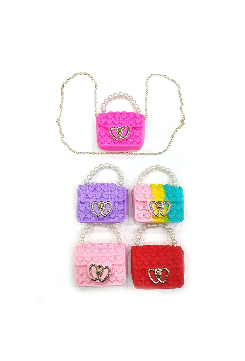 Wholesaler Maromax - Little girl's bag with heart pattern