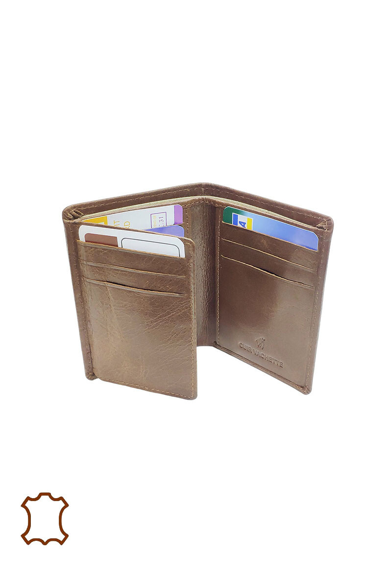 Wholesaler Maromax - Vintage leather rfid card holder