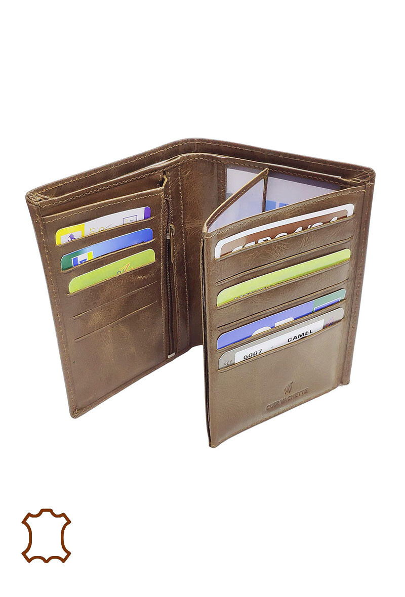 Wholesaler Maromax - Vintage rfid leather wallet