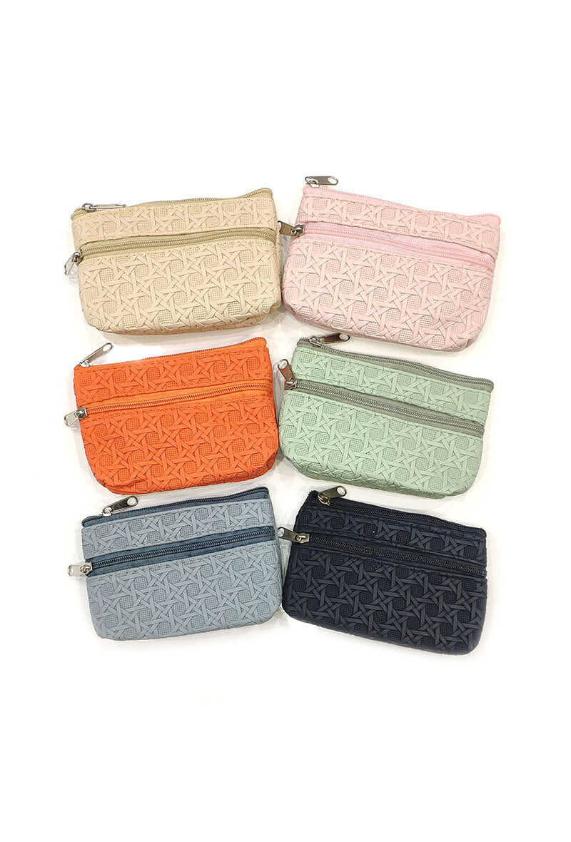 Wholesaler Maromax - Small printed zip coin purse