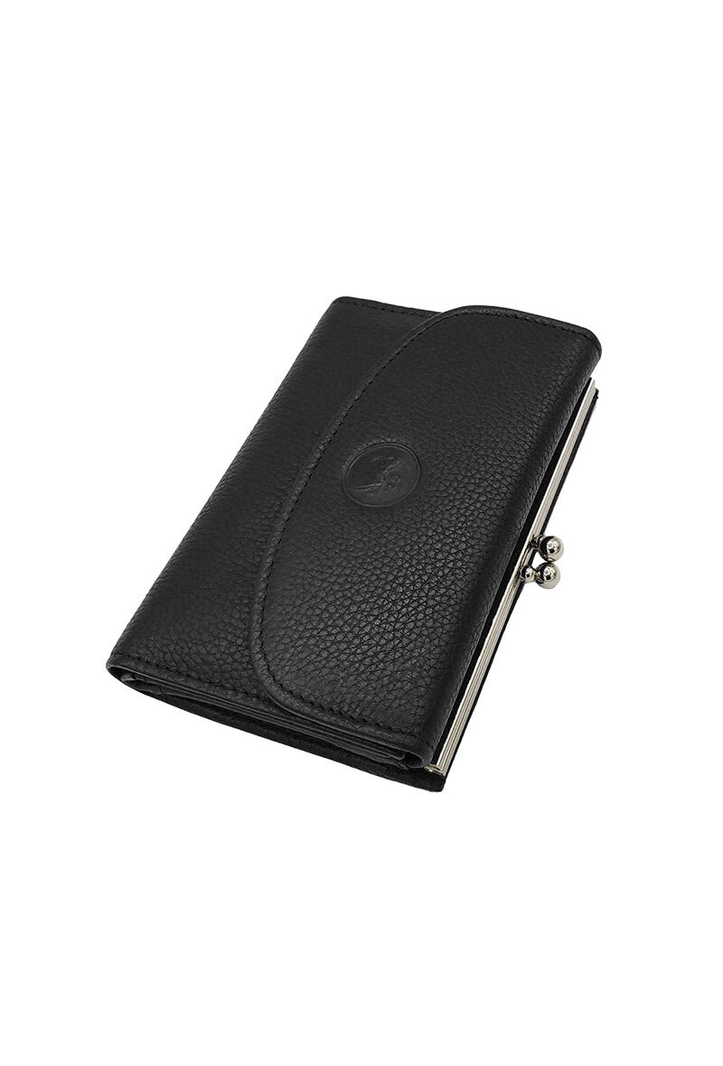 Grossista Maromax - Borsa in pelle con chiusura in argento