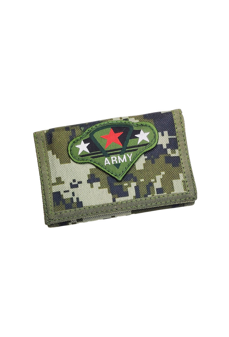 Mayorista Maromax - Billetera militar con cierre de velcro