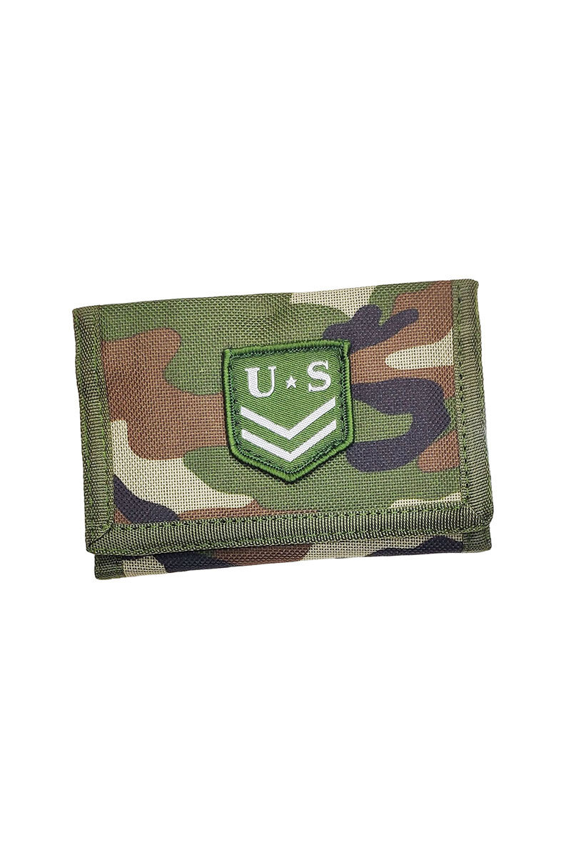 Mayorista Maromax - Billetera militar con cierre de velcro