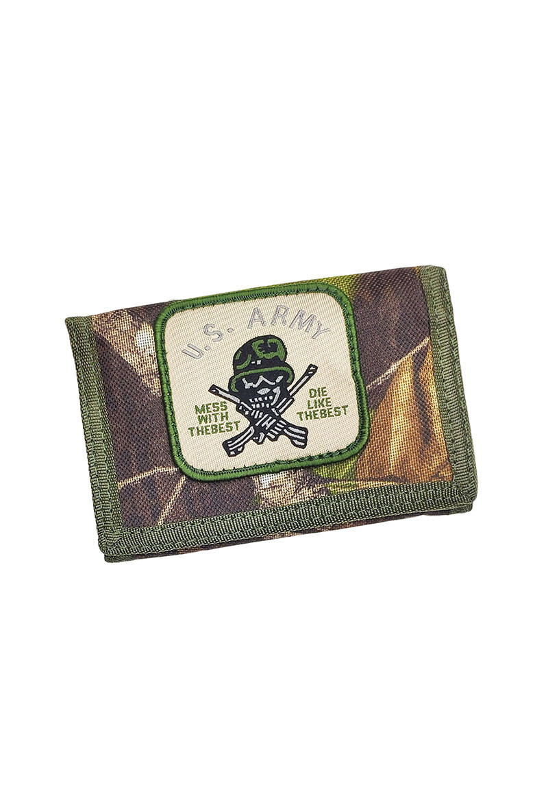 Mayorista Maromax - Billetera militar con cierre de velcro