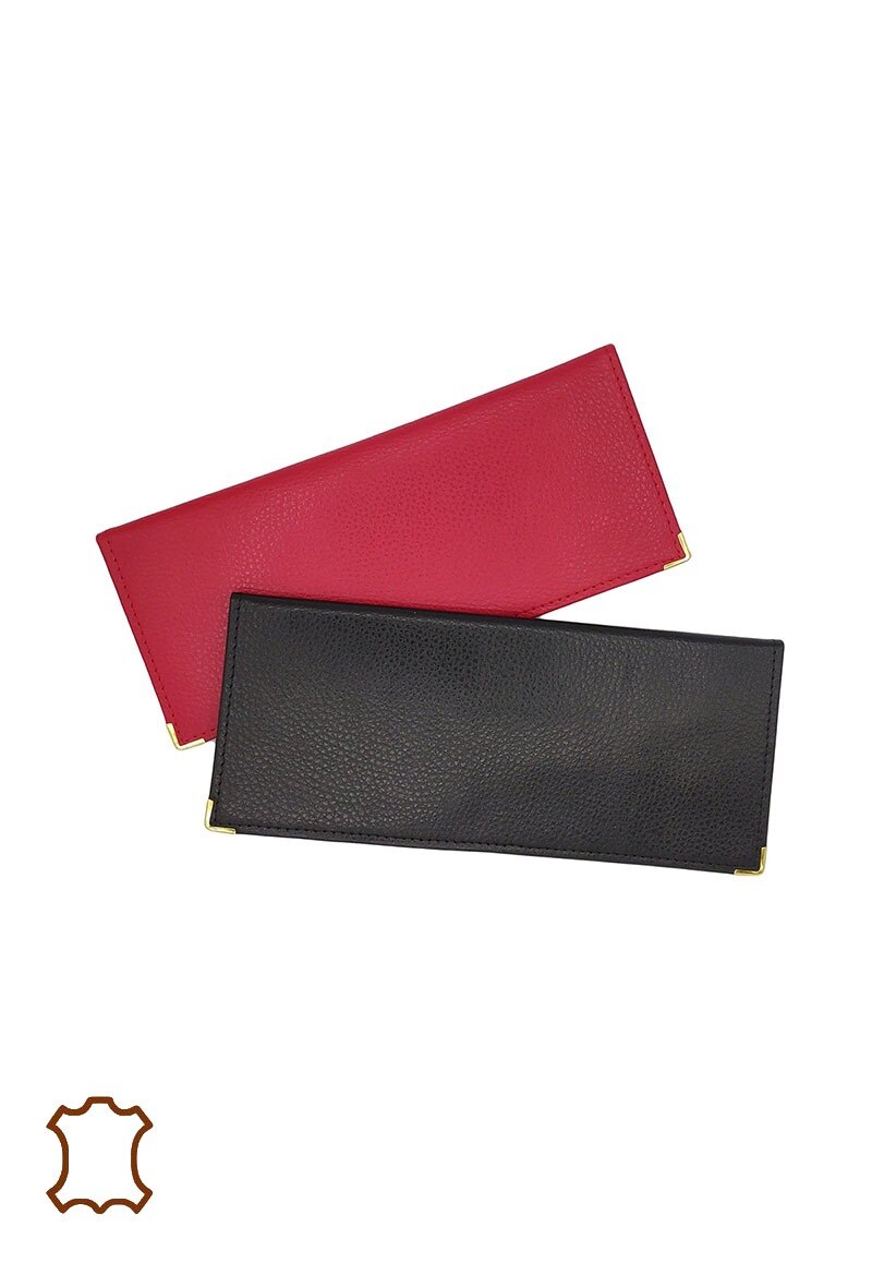 Wholesaler Maromax - Split leather checkbook holder
