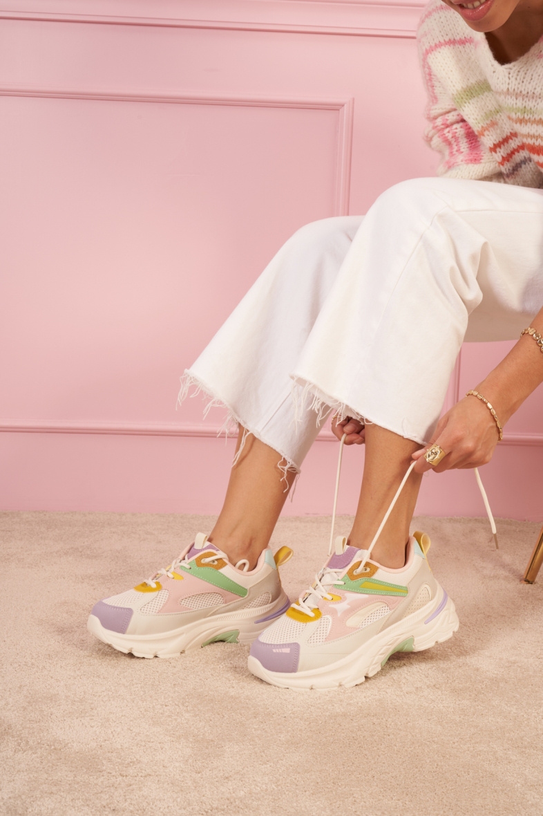 Wholesaler Marquiiz - Lace-up sneakers with chunky soles