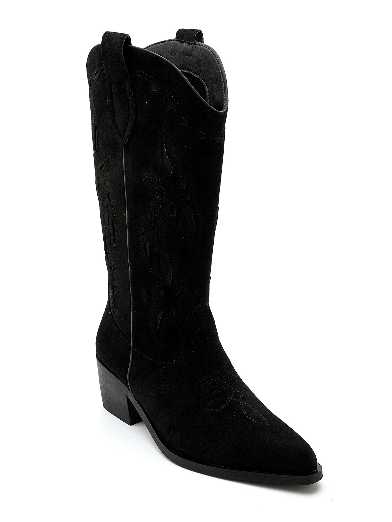 Grossiste Marquiiz - Bottes élégantes style western avec motifs à talons et à bouts pointus