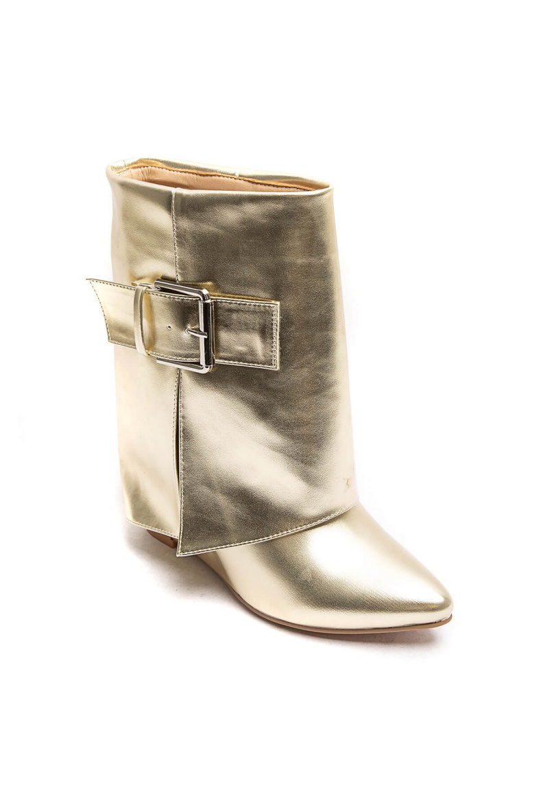 Wholesaler Marquiiz - Wedge ankle boots with belt-like buckle