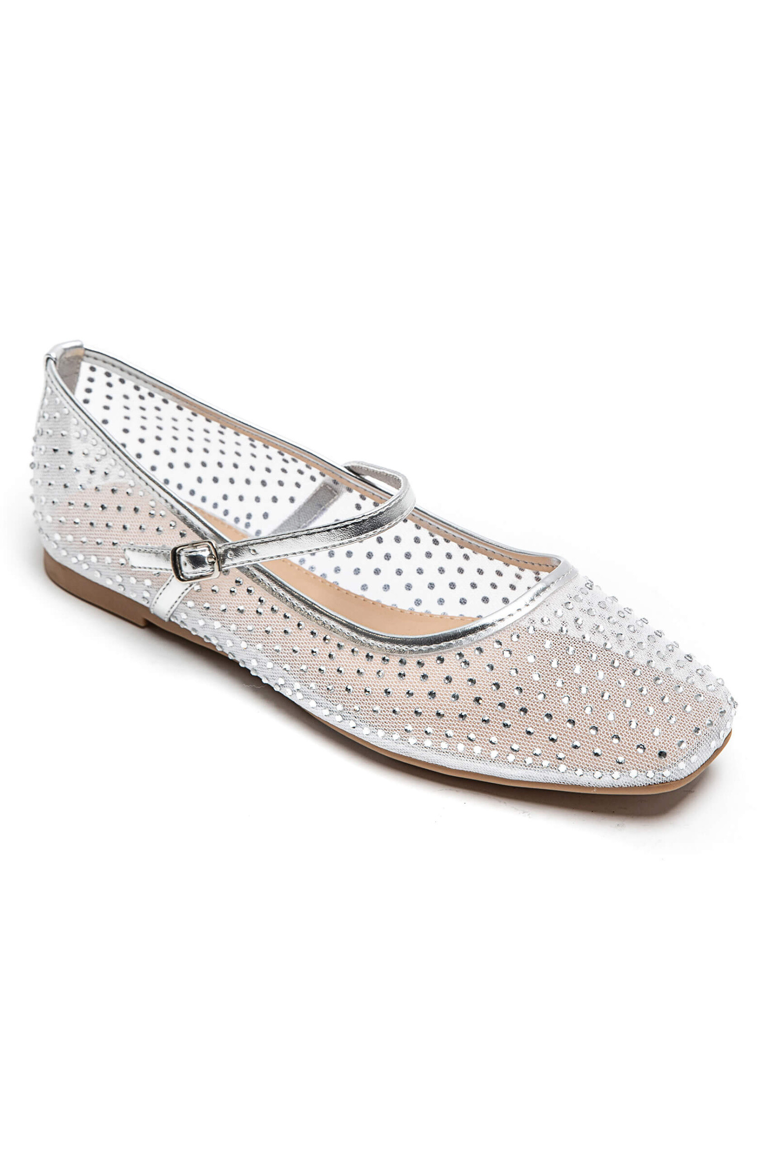 Großhändler Marquiiz - Strass-Ballerina mit Riemen
