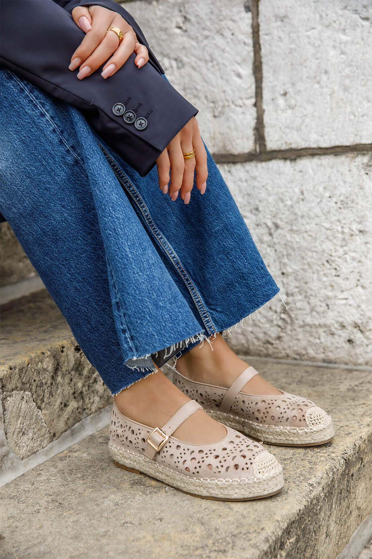Grossiste Marquiiz - Espadrilles/mocassins élégants avec boucles et à semelles plates