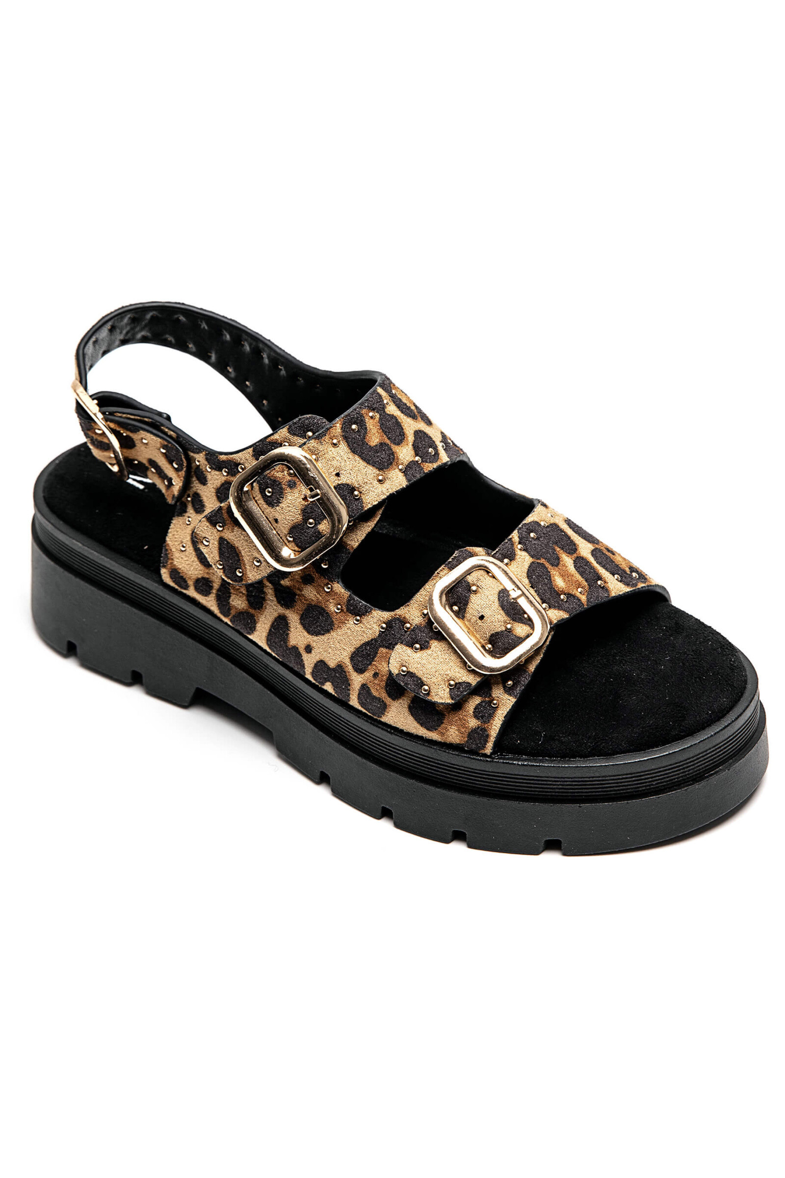 Wholesaler Marquiiz - Sandals with platform, double strap with studs