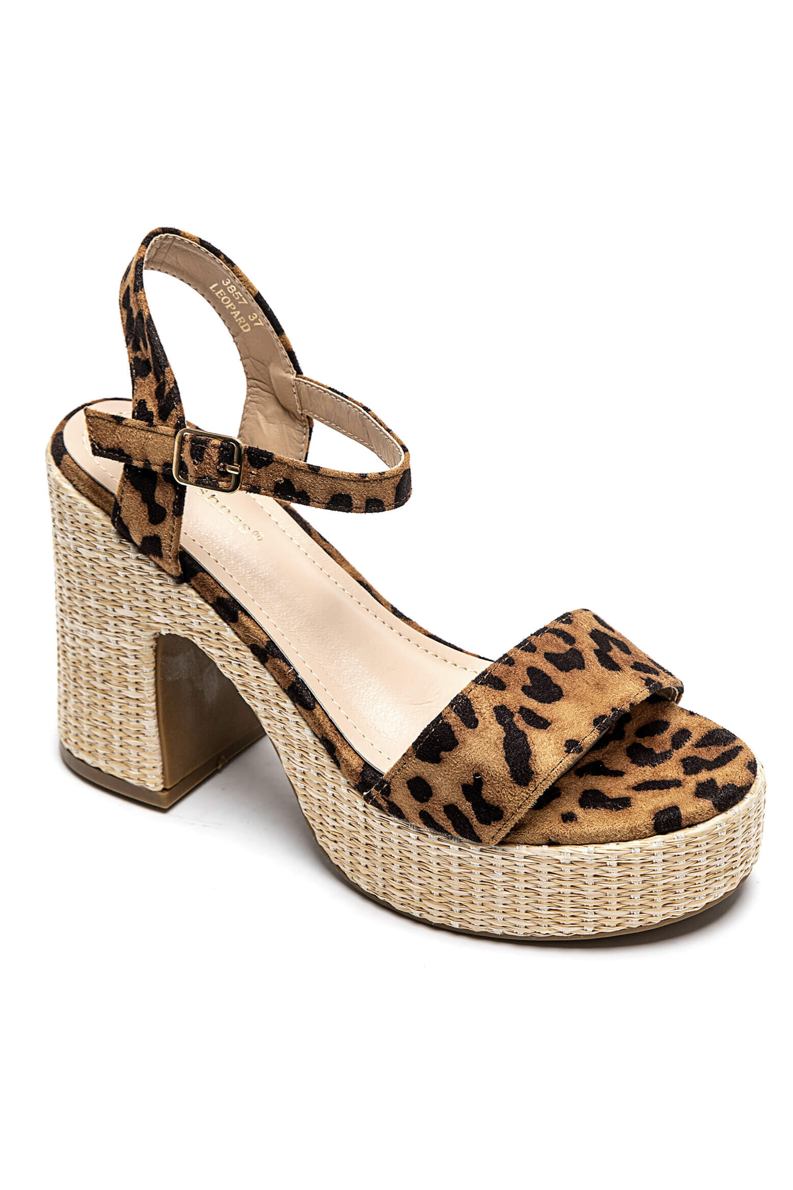 Wholesaler Marquiiz - Sandals with Straw-covered Heels