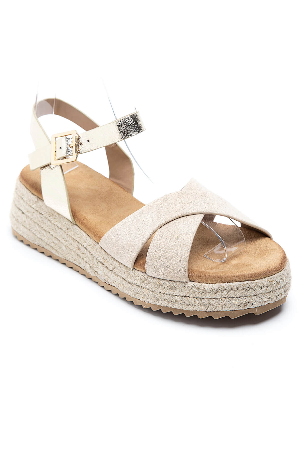 Wholesaler Marquiiz - Platform sandals, rope, double crossed uppers