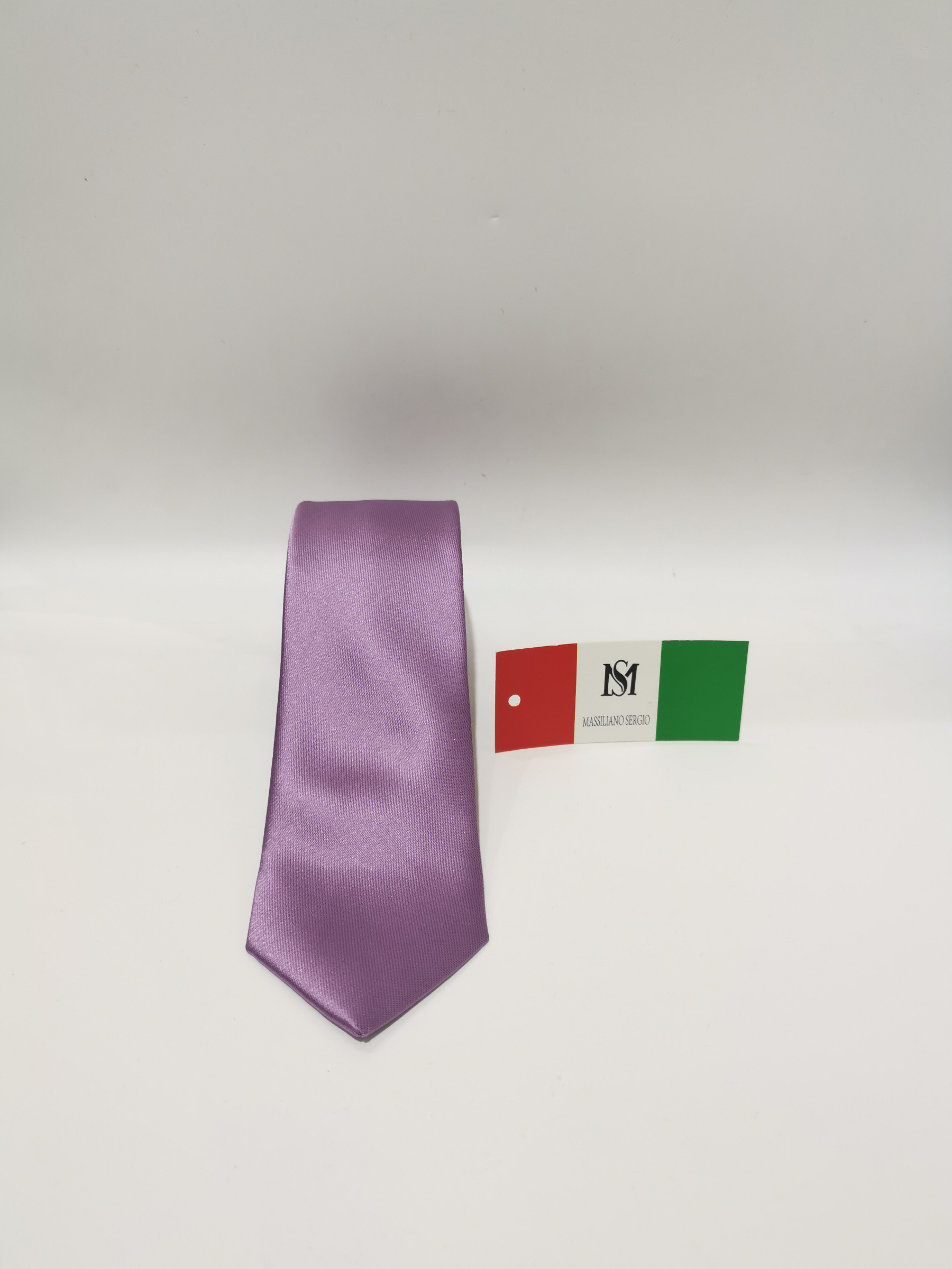 Grossiste Massiliano Sergio - Cravate uni Massiliano Sergio