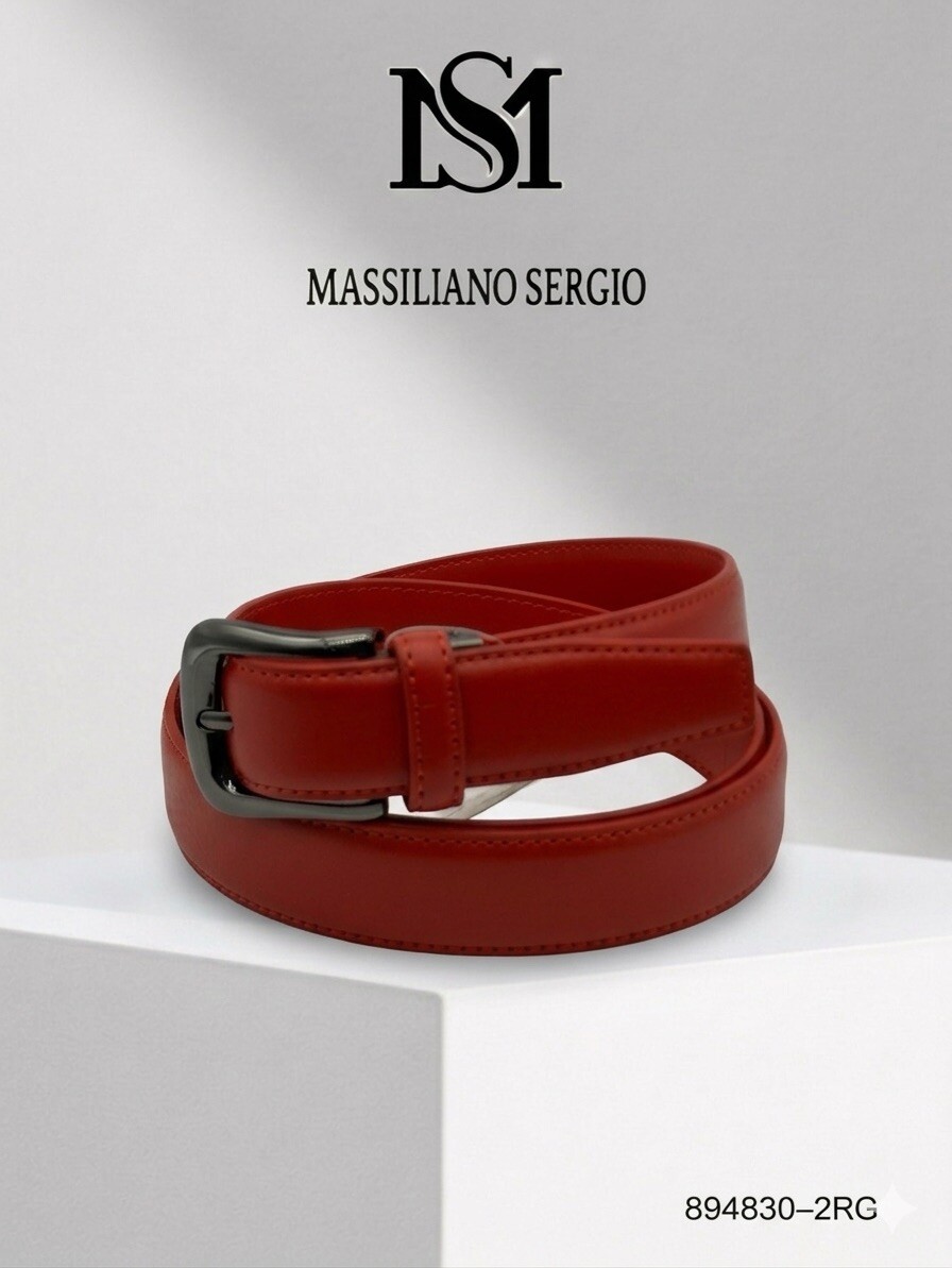 Cintura Donna In Vera Pelle Bianca Con Fibbia Dorata | Paloma Store – PALOMA Store