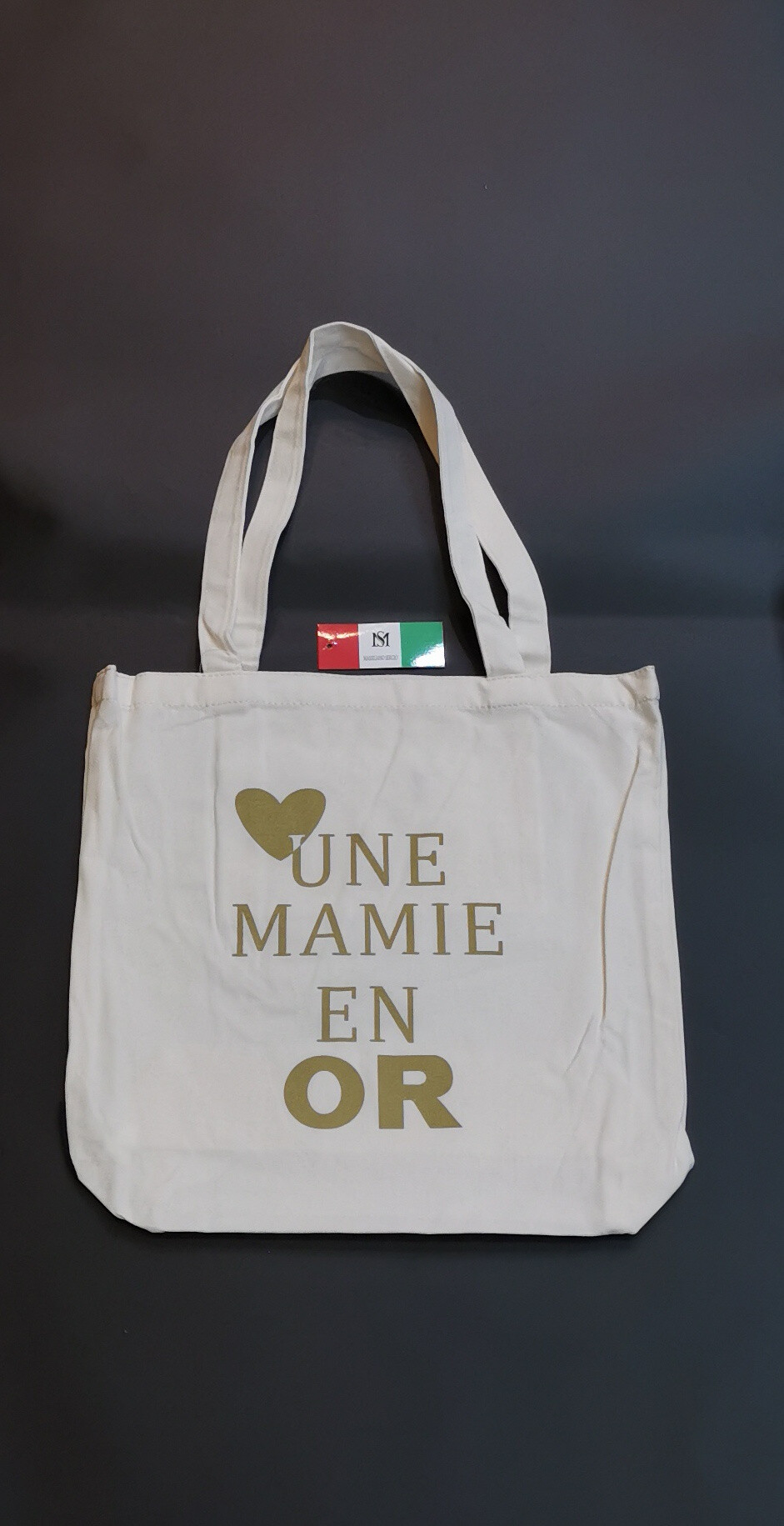 Wholesaler Massiliano Sergio - TOTES BAGS "I have the best mom in the world!"