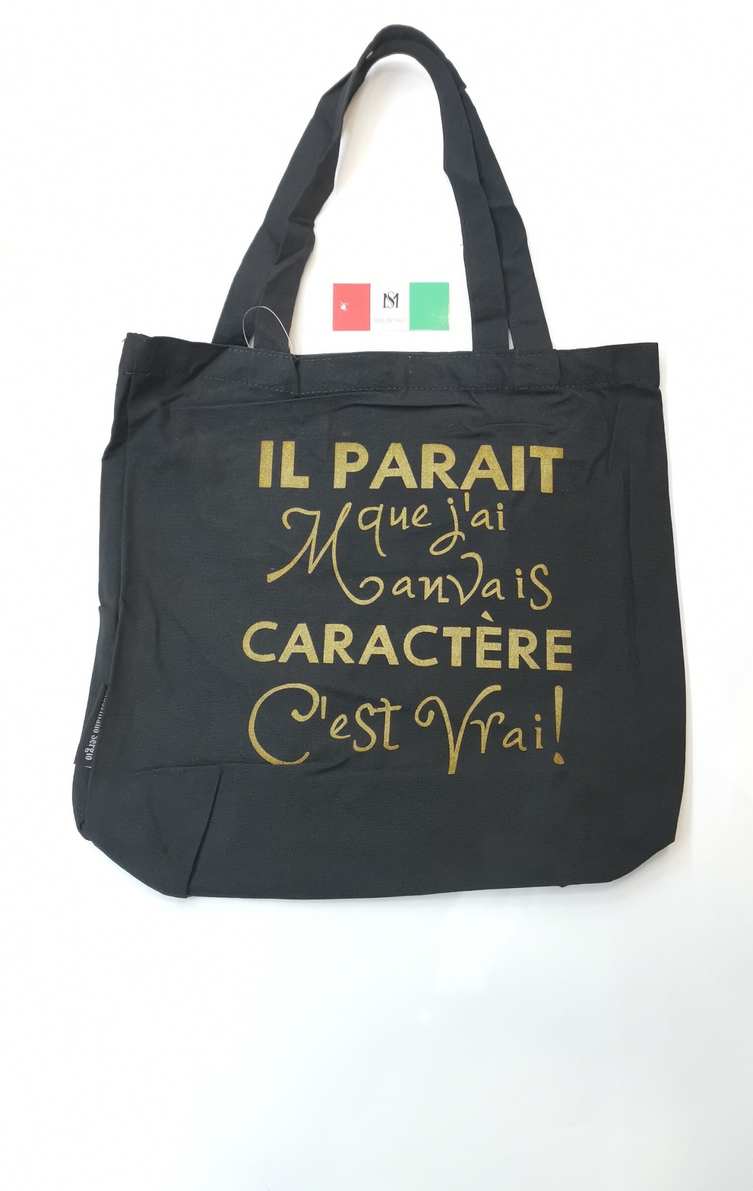 Wholesaler Massiliano Sergio - TOTES BAGS "I have the best mom in the world!"