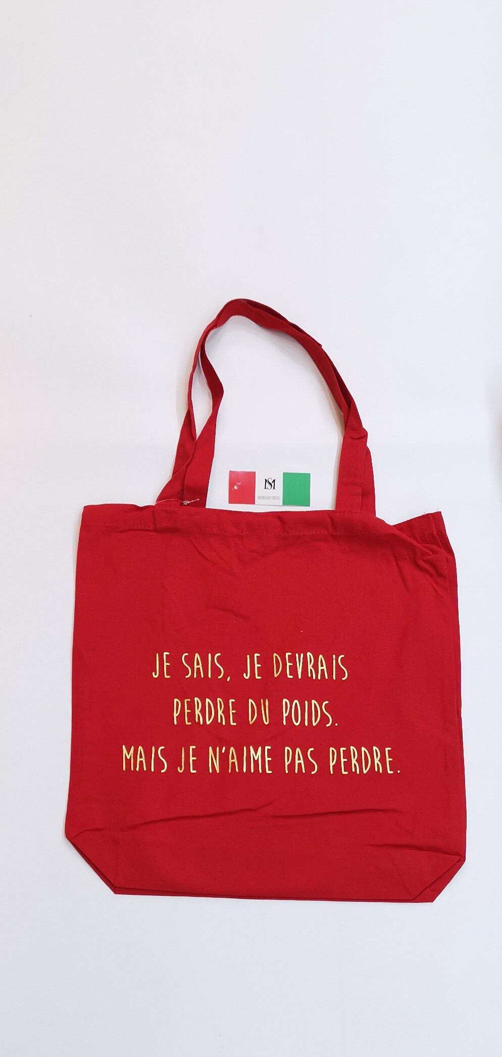 Wholesaler Massiliano Sergio - TOTES BAGS "I have the best mom in the world!"