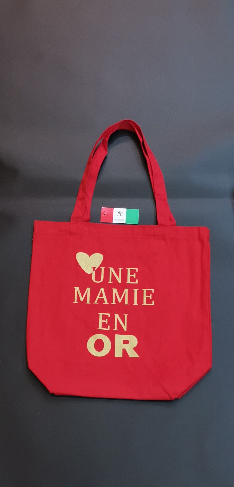 Wholesaler Massiliano Sergio - TOTES BAGS "I have the best mom in the world!"