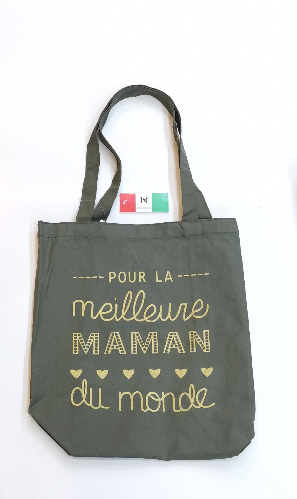 Wholesaler Massiliano Sergio - TOTES BAGS "I have the best mom in the world!"