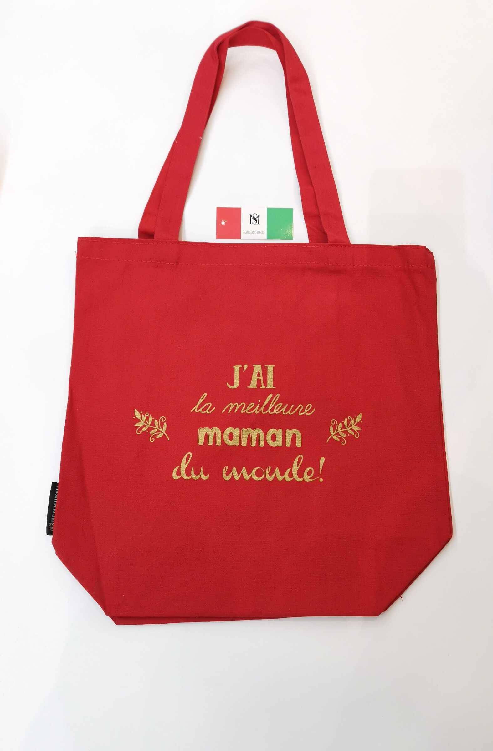 Wholesaler Massiliano Sergio - TOTES BAGS "I have the best mom in the world!"