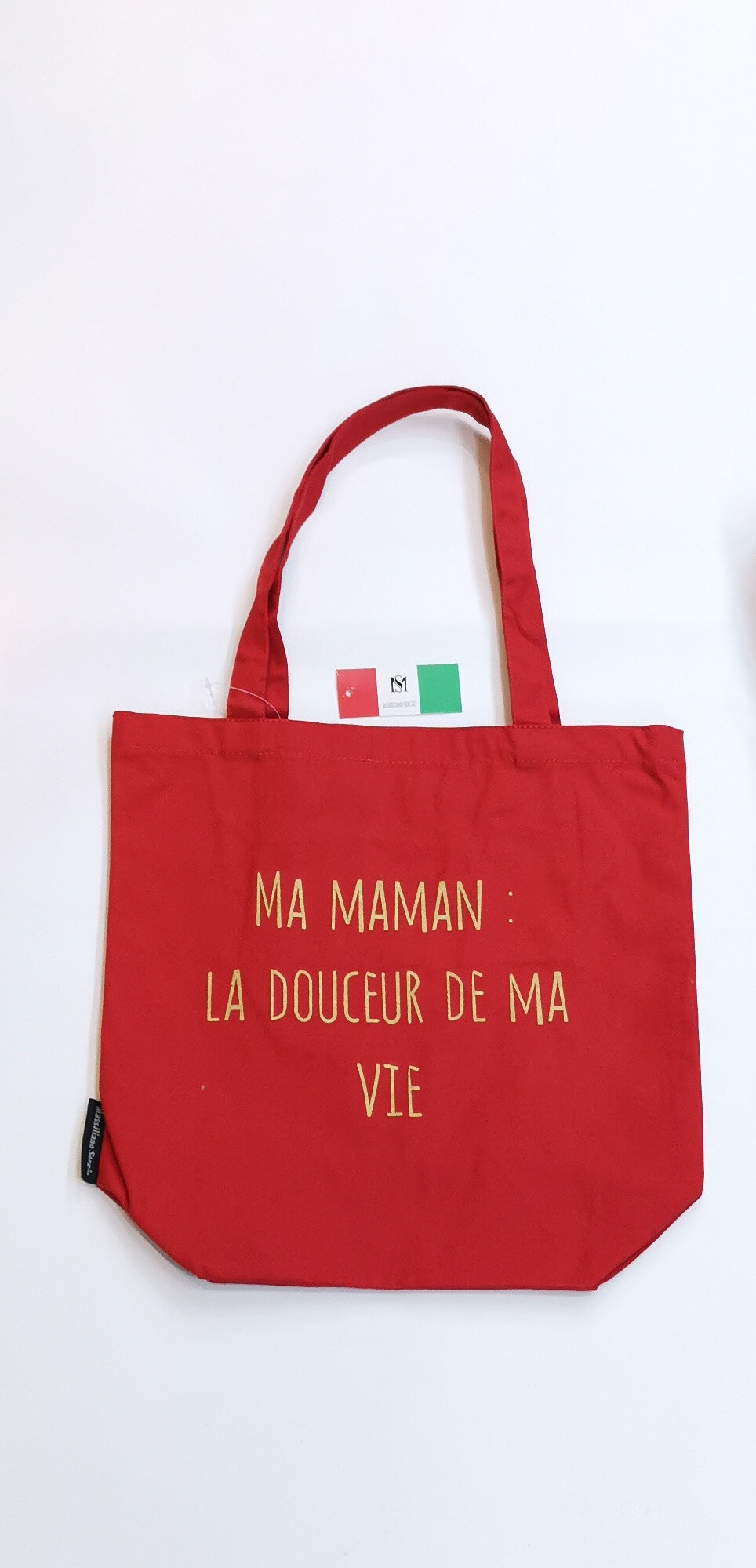 Wholesaler Massiliano Sergio - TOTES BAGS "I have the best mom in the world!"