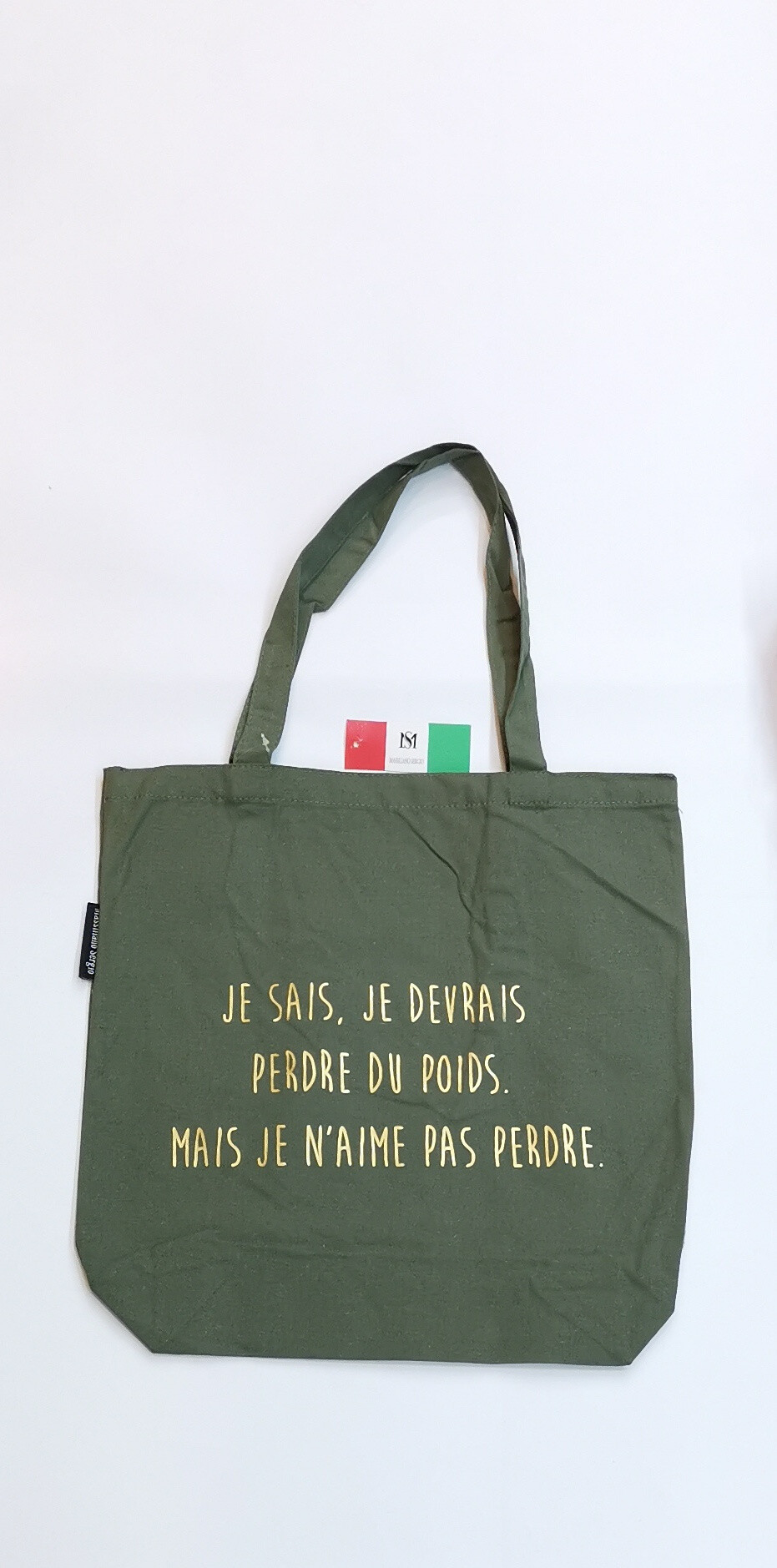 Wholesaler Massiliano Sergio - TOTES BAGS "I have the best mom in the world!"