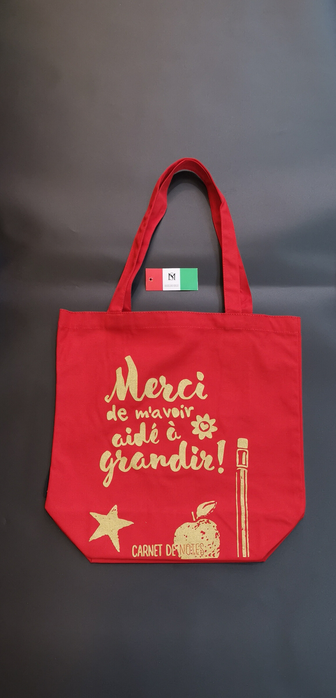 Wholesaler Massiliano Sergio - TOTES BAGS "I have the best mom in the world!"