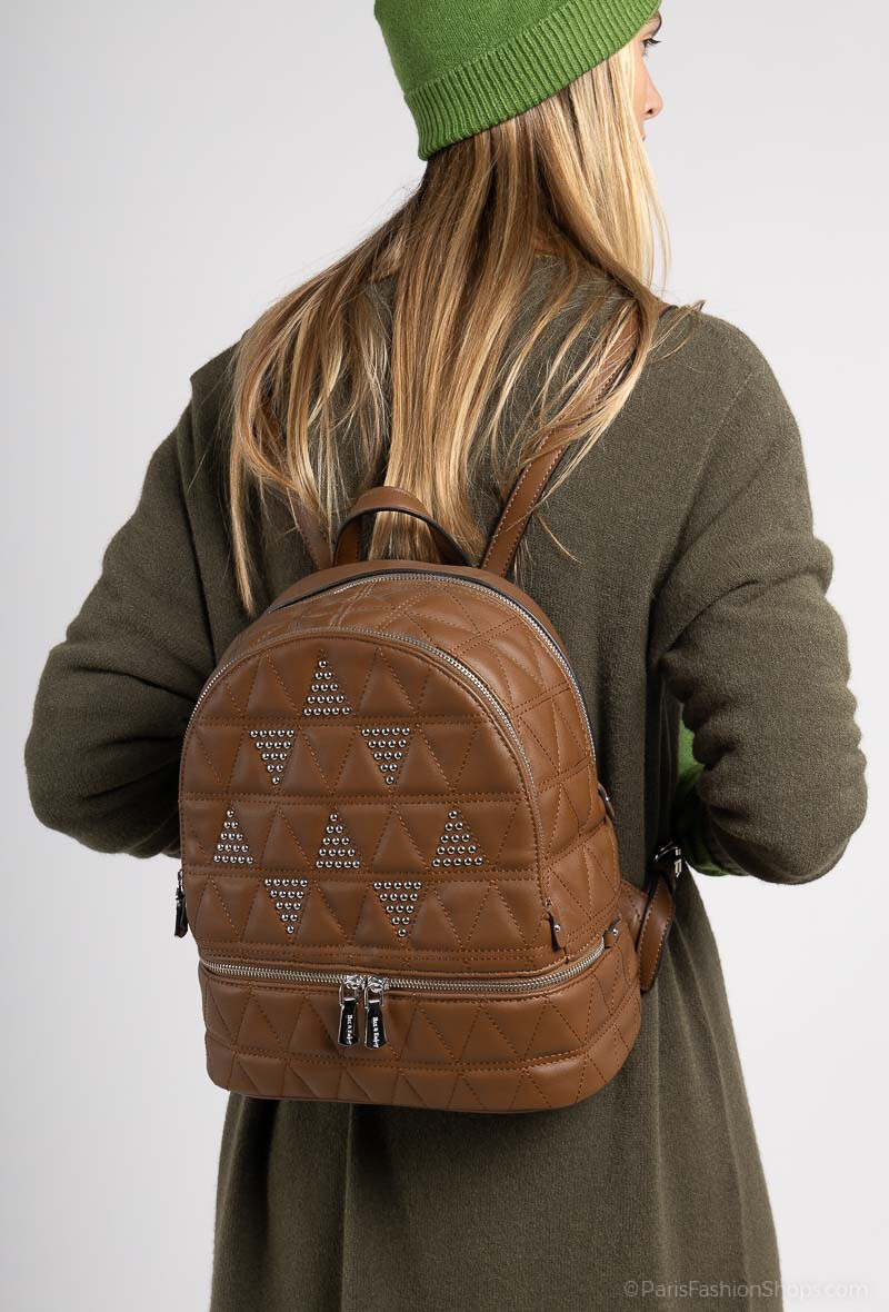 Wholesaler Max & Enjoy (Sacs) - Faux leather backpack