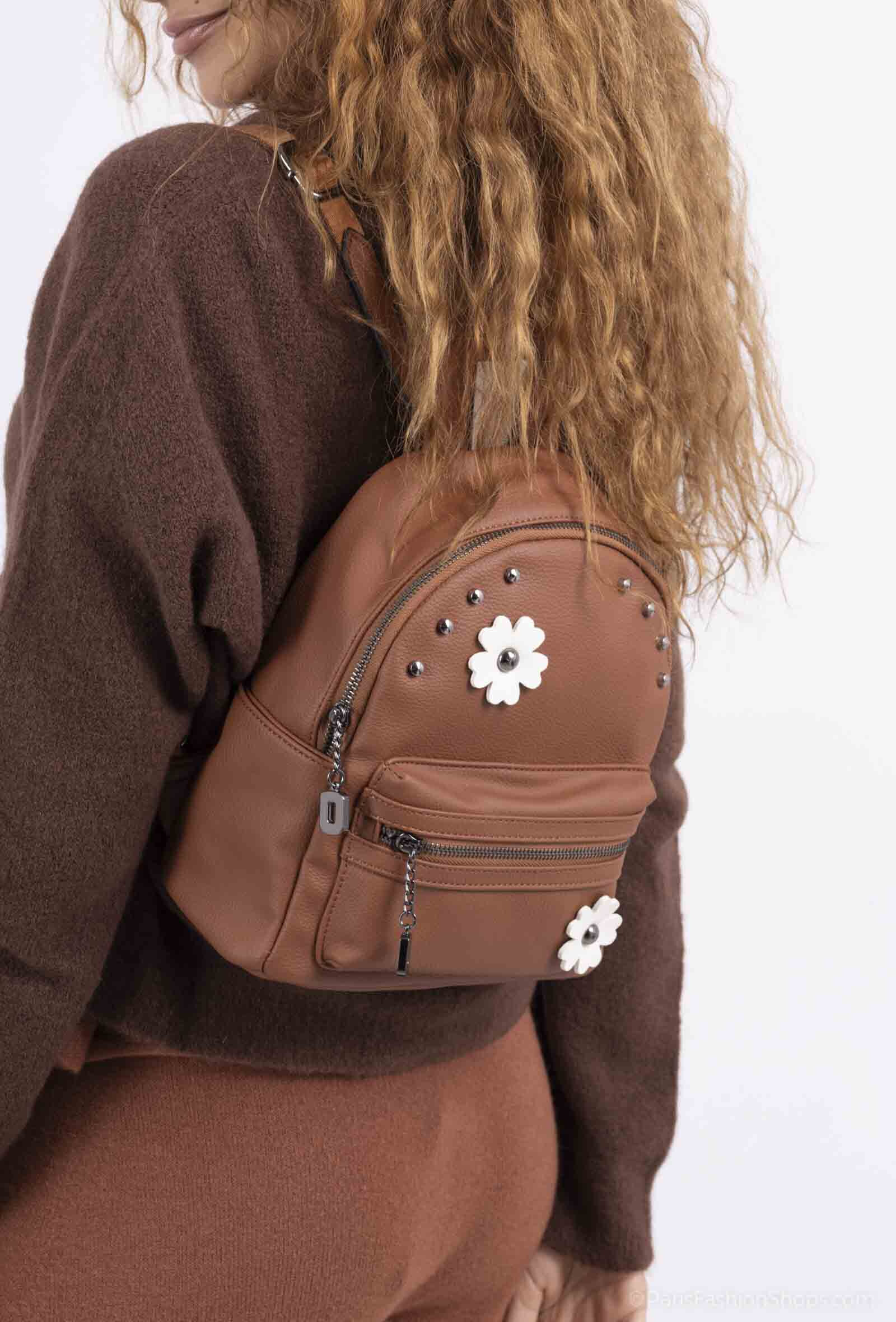 Wholesaler Max & Enjoy (Sacs) - Faux leather backpack