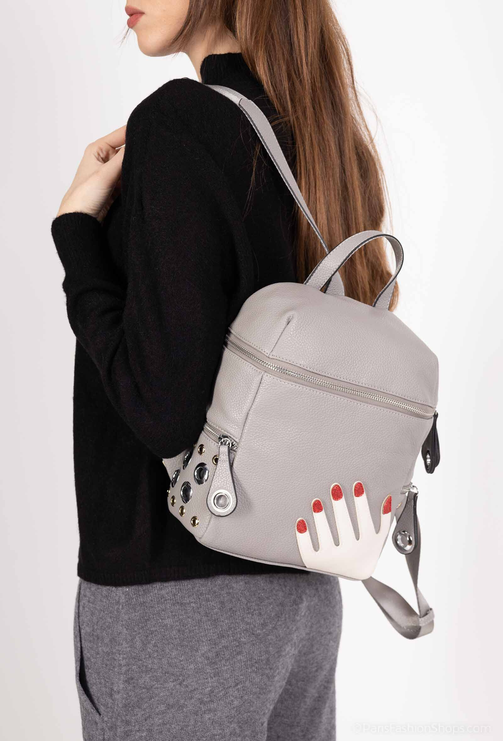 Wholesaler Max & Enjoy (Sacs) - Faux leather backpack