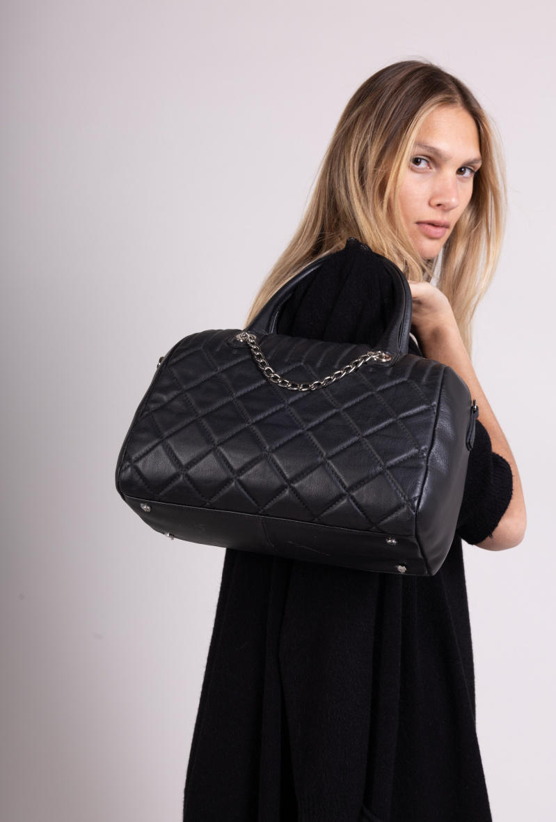 Wholesaler Max & Enjoy (Sacs) - Quilted leather bag