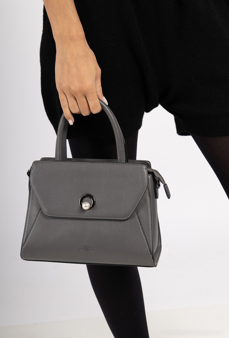 Wholesaler Max & Enjoy (Sacs) - Pearl faux leather handbag