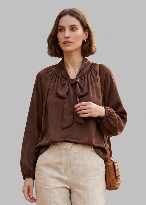 Mayorista Max & Enjoy (Vêtements) - Blusa de seda mezclada