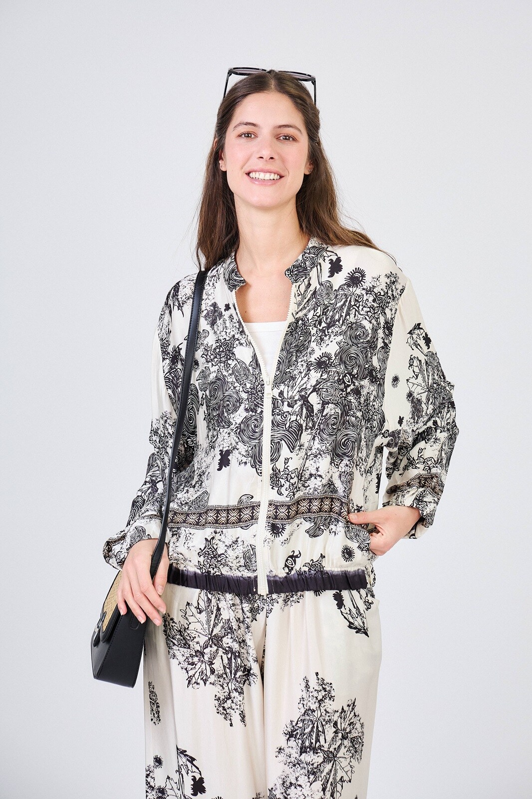 Großhändler Max & Enjoy (Vêtements) - Bedruckte Jacke ARABESKEN