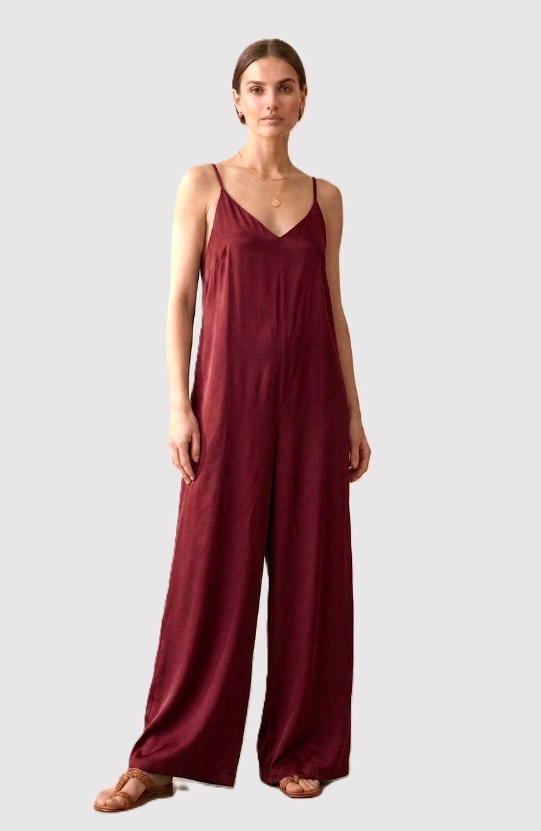 Grossista Max & Enjoy (Vêtements) - Tuta in Raso Fluida