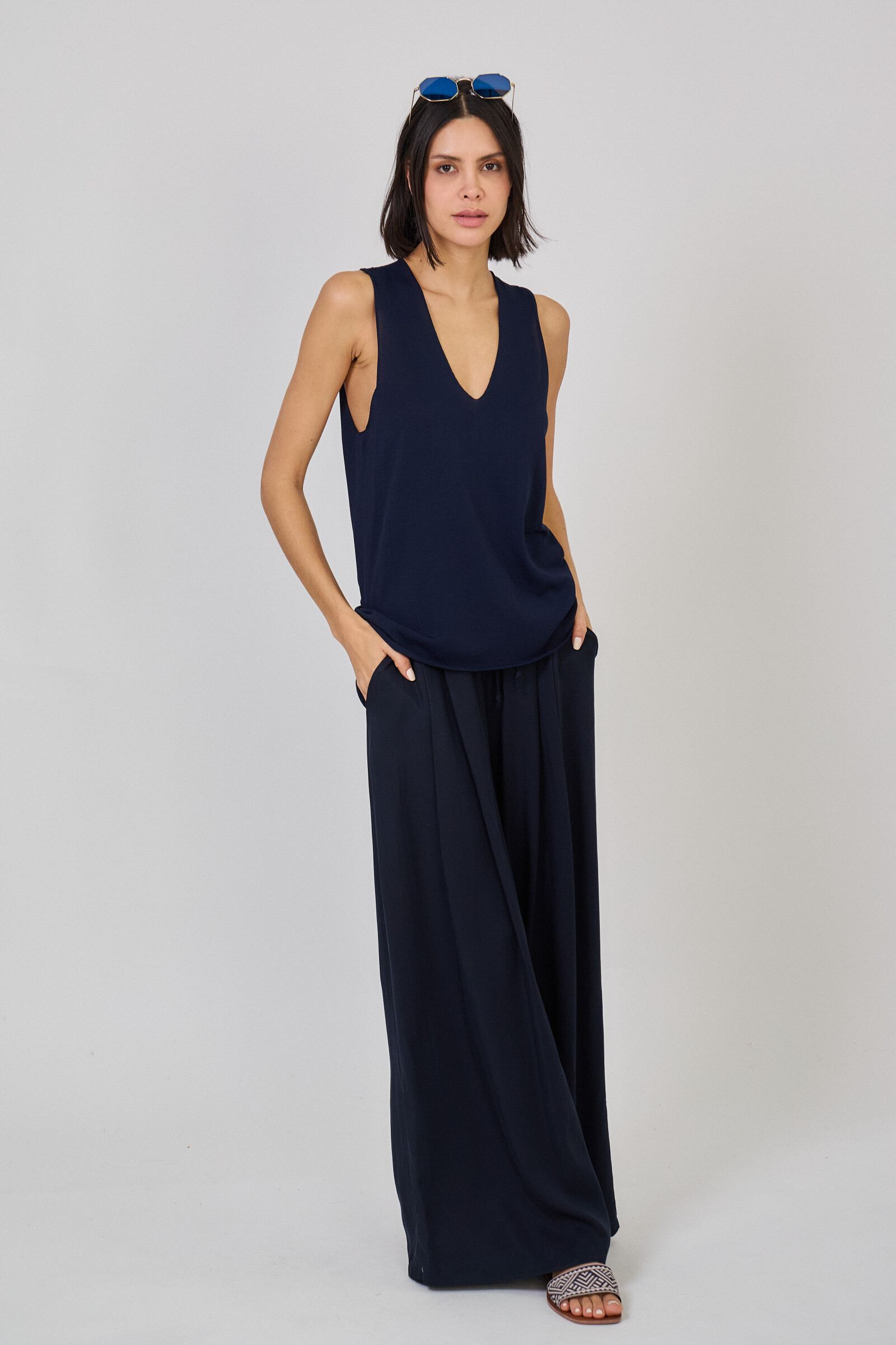 Grossiste Max & Enjoy (Vêtements) - Pull débardeur en maille froide sans couture