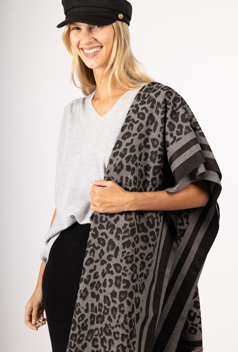 Mayorista Max & Enjoy (Vêtements) - Bufanda- chal leopardo-821