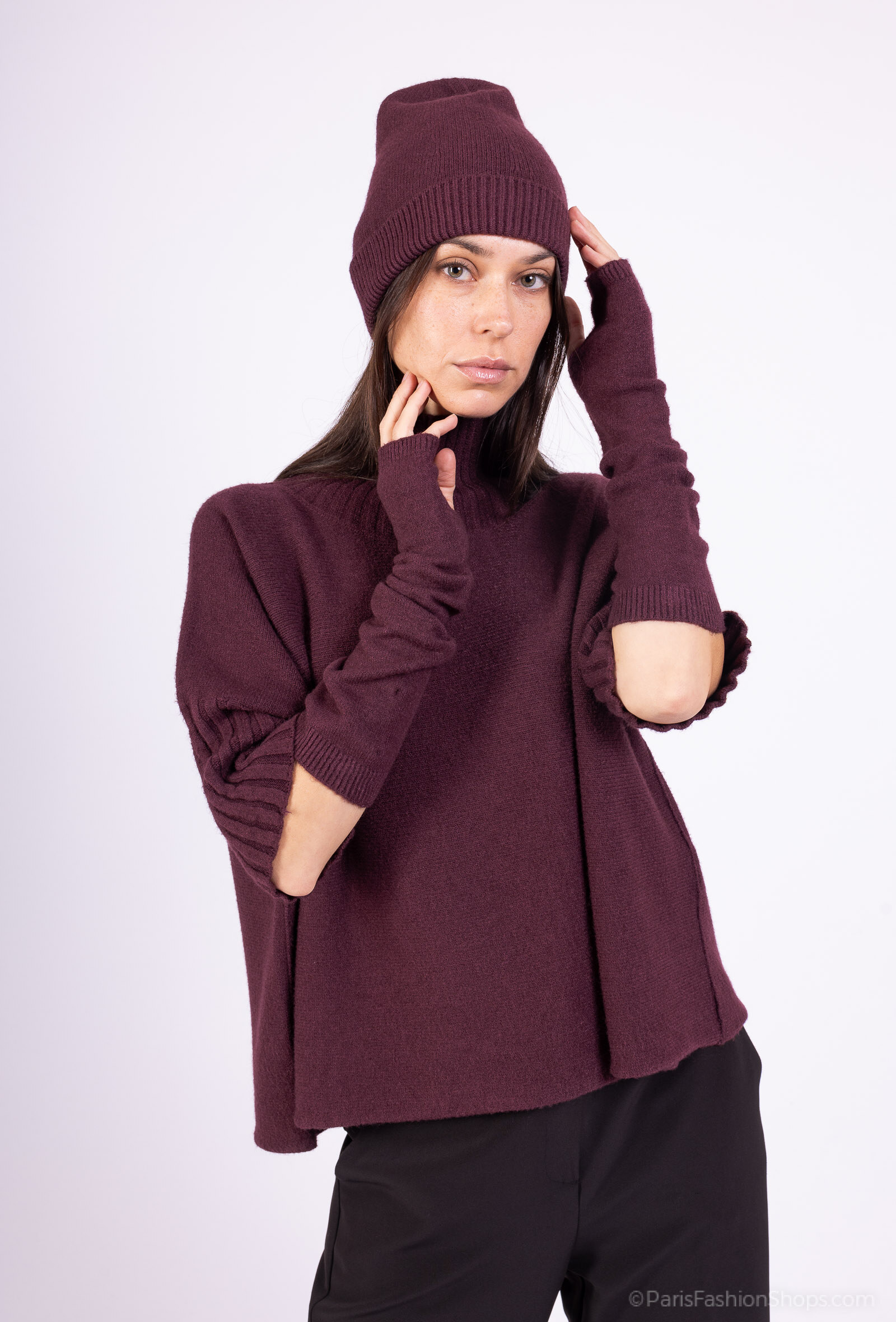 Grossiste Max & Enjoy (Vêtements) - Mitaines sans couture au toucher cachemire