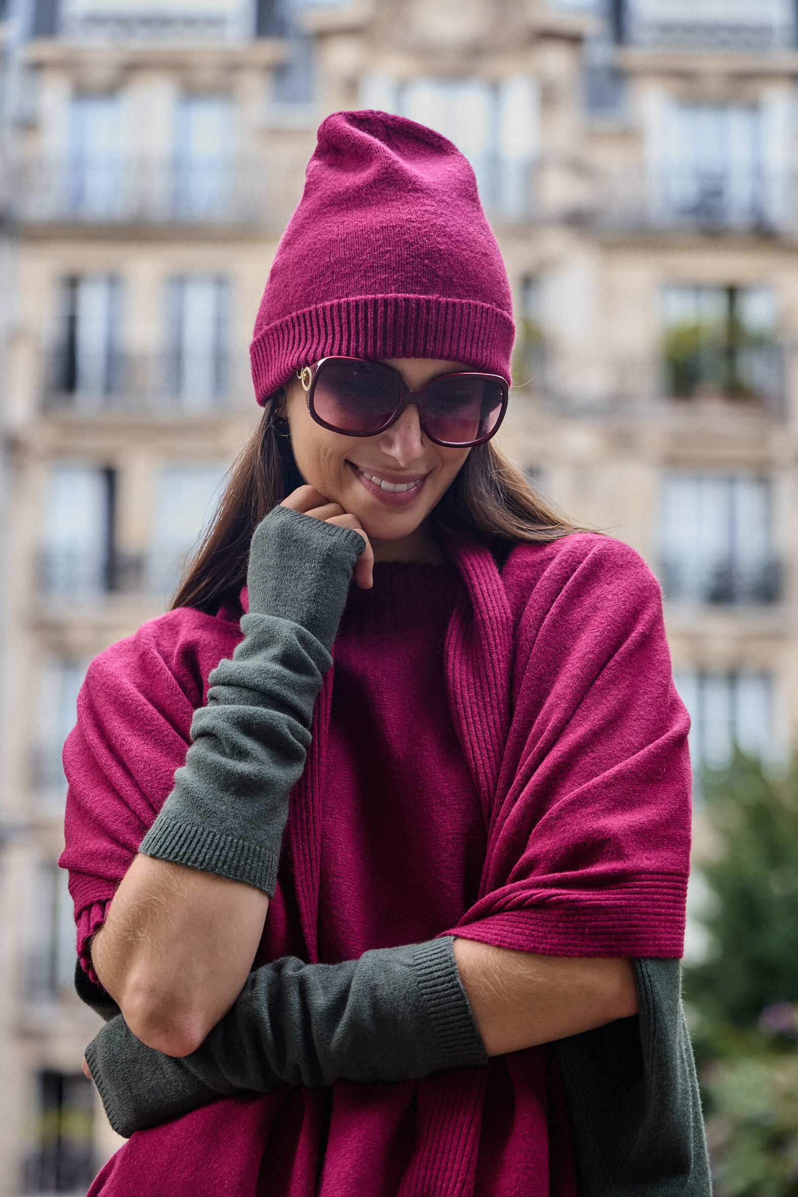 Wholesaler Max & Enjoy (Vêtements) - Seamless mittens with a cashmere touch