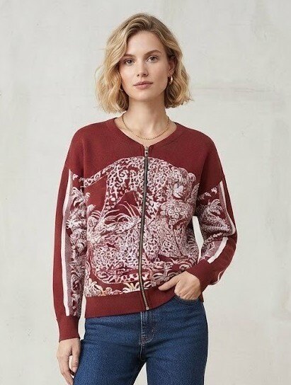Großhändler Max & Enjoy (Vêtements) - Gestrickte Zip-Cardigan