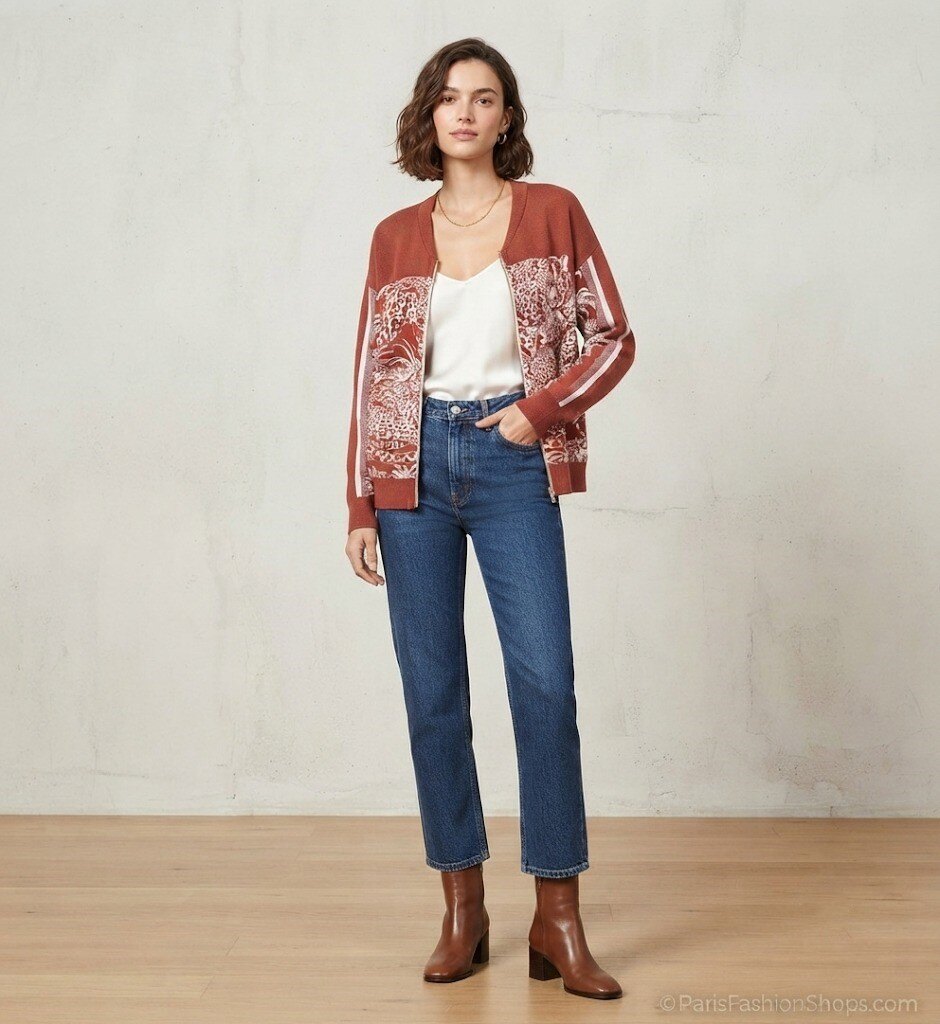 Mayorista Max & Enjoy (Vêtements) - Cárdigan de punto con cremallera